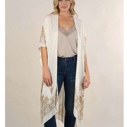 Vanilla Blush Kimono - Stylish Multi-Color Kaftan vanilla-blush-kimono-stylish-multi-color-kaftan-8130624