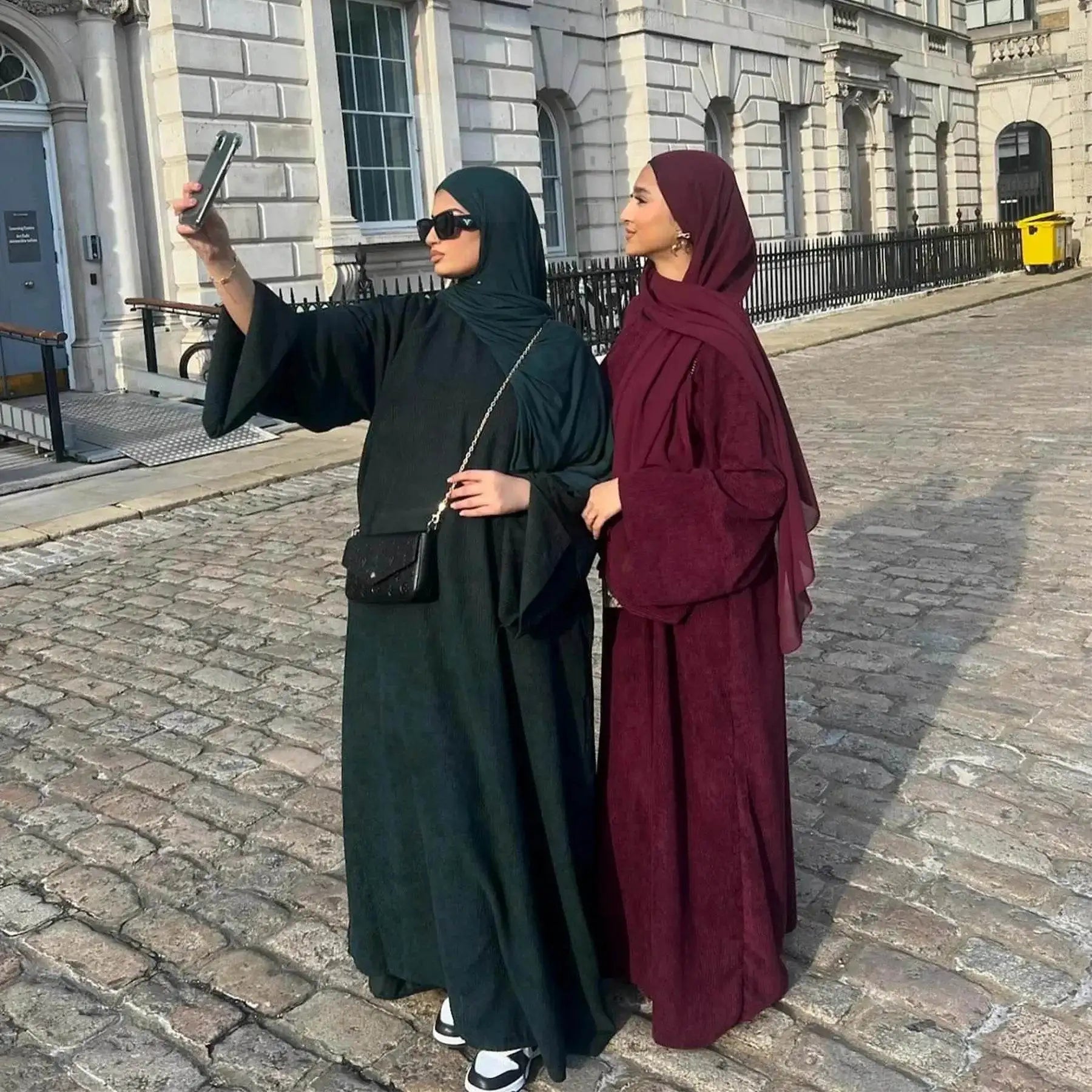 Winter Abaya Dress - Loose Fit 2025-muslim-winter-abaya-dress-loose-fit-3095685