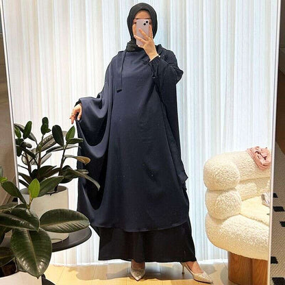 Women's Clothing Long Skirt Abaya Middle Eastern Women's Suit Large Size Dress - Fabaya UK Women's Clothing Long Skirt Abaya Middle Eastern Women's Suit Large Size Dress 1924667111444926464