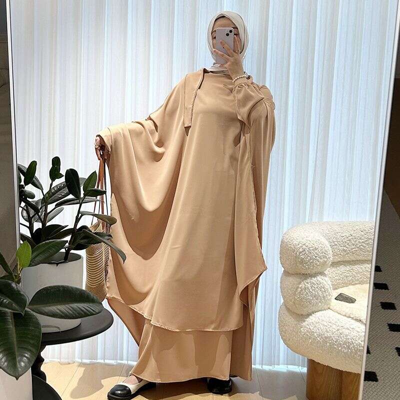 Women's Clothing Long Skirt Abaya Middle Eastern Women's Suit Large Size Dress - Fabaya UK Women's Clothing Long Skirt Abaya Middle Eastern Women's Suit Large Size Dress 1924667099440828416