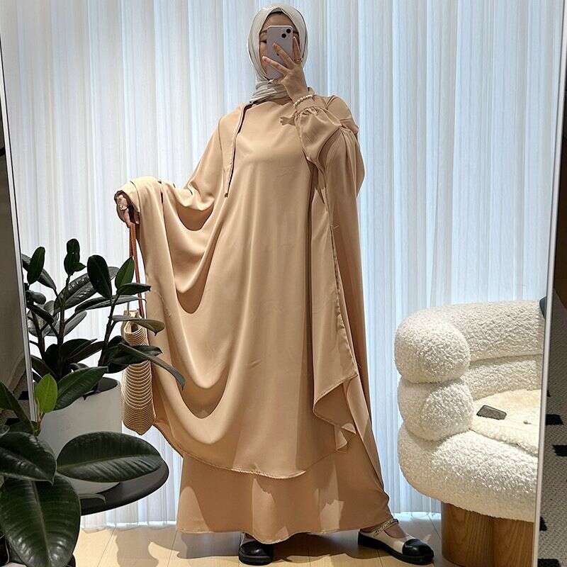 Women's Clothing Long Skirt Abaya Middle Eastern Women's Suit Large Size Dress - Fabaya UK Women's Clothing Long Skirt Abaya Middle Eastern Women's Suit Large Size Dress 1924667101068218368