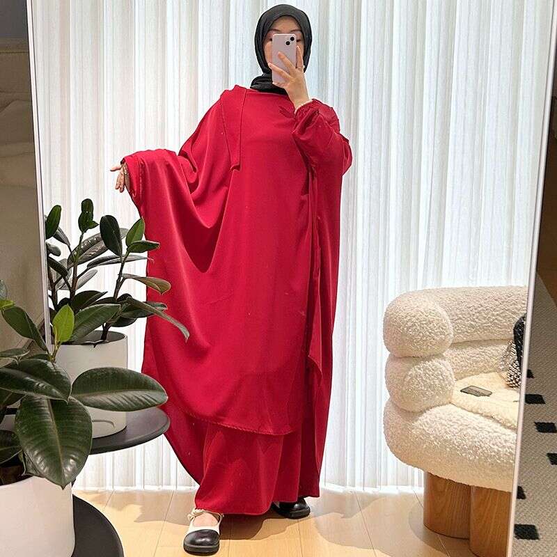 Women's Clothing Long Skirt Abaya Middle Eastern Women's Suit Large Size Dress - Fabaya UK Women's Clothing Long Skirt Abaya Middle Eastern Women's Suit Large Size Dress 1924667102662053888