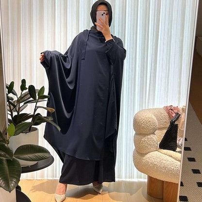 Women's Clothing Long Skirt Abaya Middle Eastern Women's Suit Large Size Dress - Fabaya UK Women's Clothing Long Skirt Abaya Middle Eastern Women's Suit Large Size Dress 1924667117547638784